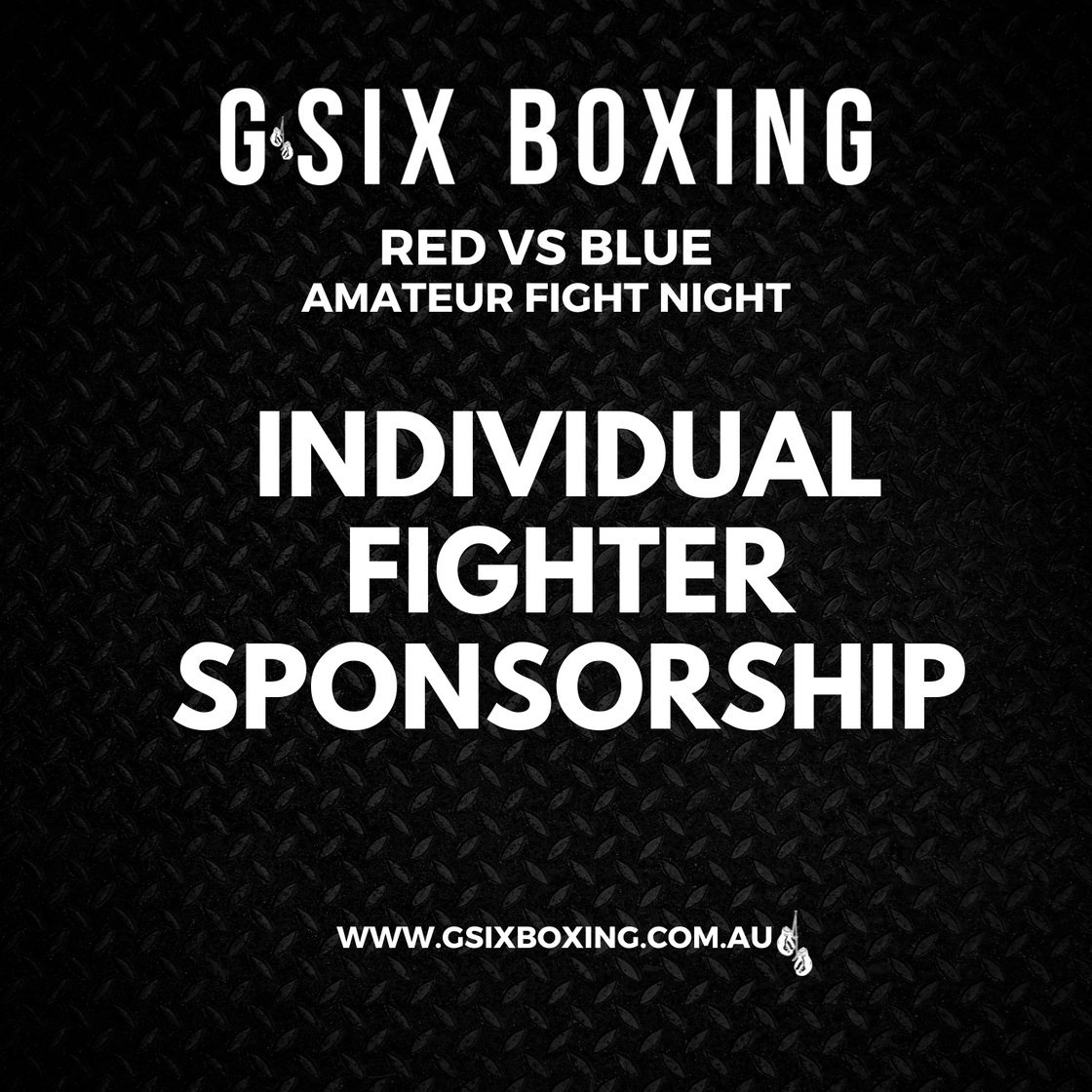 Individual Red vs Blue Fighter Sponsorship!