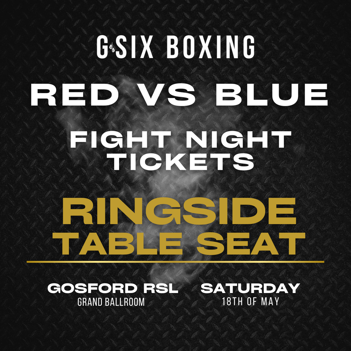 RVB 16 Fight Night Ticket- Ringside Table Ticket